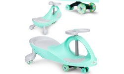 Gravity ride vehicle for kids LED wheels green ECOTOYS