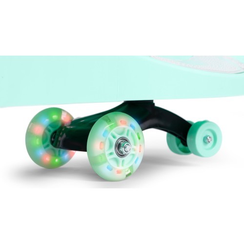 Gravity ride vehicle for kids LED wheels green ECOTOYS