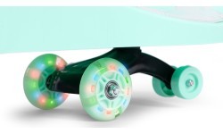 Детский электромобиль Gravity со светодиодными колёсами, зелёный, ECOTOYS