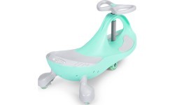 Vaikiška mašinėlė Gravity su LED ratukais, žalia, ECOTOYS
