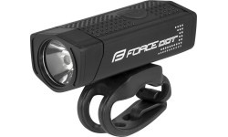 Priekinis žibintas FORCE Dot 300LM USB (juodas)