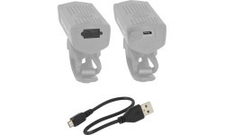 Передний фонарь FORCE Dot 300LM USB, чёрный