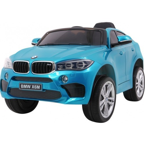 Электромобиль BMW X6M, синий