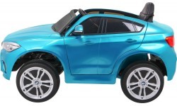 Elektromobilis BMW X6M, mėlynas