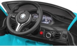 Elektromobilis BMW X6M, mėlynas