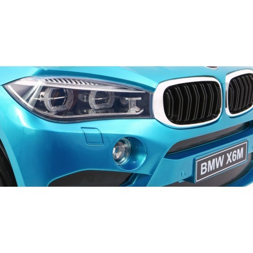 Электромобиль BMW X6M, синий