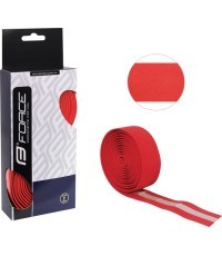 Обмотка руля FORCE Eva (красная)