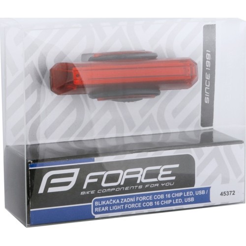 Задний фонарь FORCE Cob 16 chip LED USB