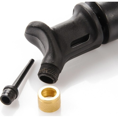 Double action ball pump