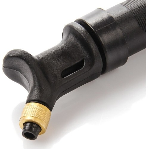 Double action ball pump