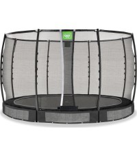EXIT Allure Premium ground trampoline ø366cm - black