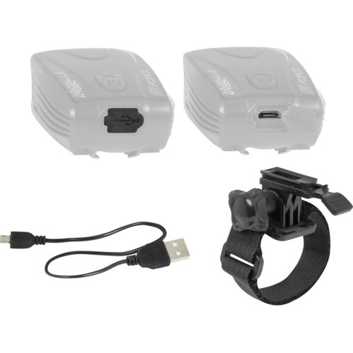 Priekinis žibintas FORCE Stream 400LM USB