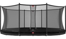 BERG Grand Favorit InGround 520 Black + Safety Net Comfort
