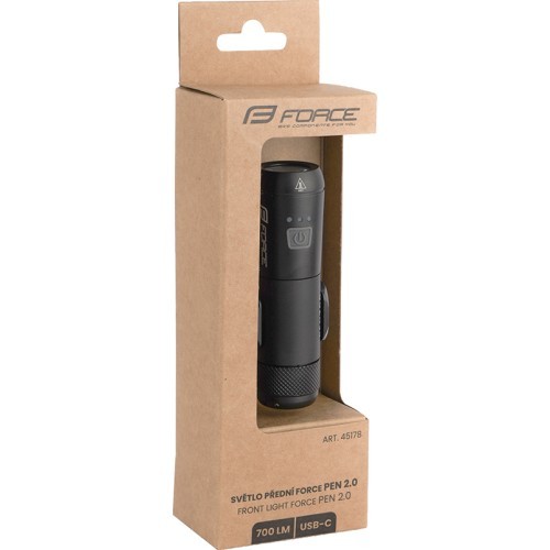 Передний фонарь FORCE Pen 2.0 // 700 LM, USB-C