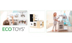 Wooden Toy Kitchen ECOTOYS XXL