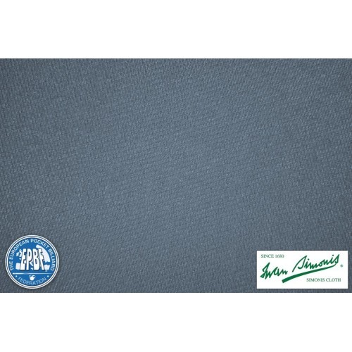 Billiard Cloth, Simonis 860 HR, 165 cm, shark grey