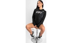 Женское худи UFC Venum Authentic Fight Week, чёрное