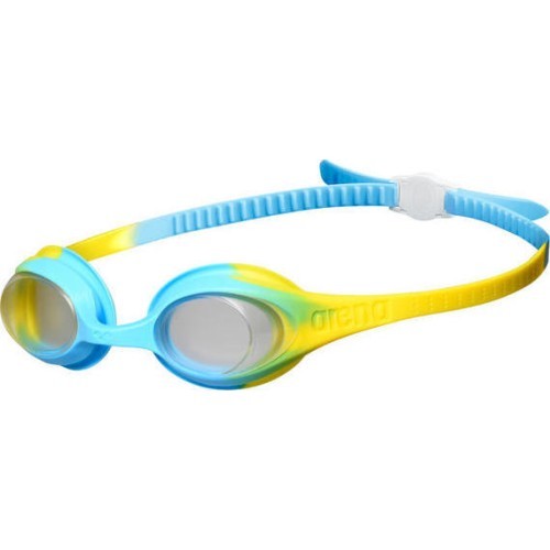Очки для плавания Arena Spider Kids, сине-жёлтые