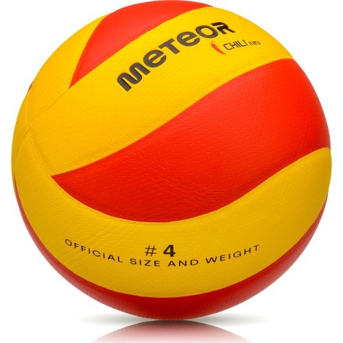 Meteor volleyball - Yellow/Red