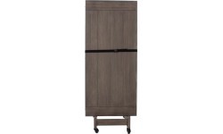 Caddy for transporting cover plates, stained gray