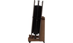 Caddy for Table Covers, Silver Mist Oak
