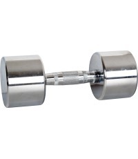 Chromuotas hantelis inSPORTline 10 kg