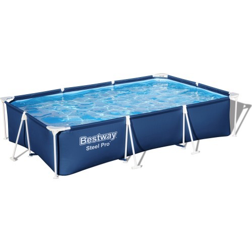 Rectangular rack pool 300 x 201 x 66 cm