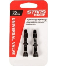 Stan's NoTubes valves for tubeless tires 35mm (black)