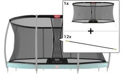 Защитная сетка Grand Safety Net Deluxe 470 с трубами каркаса