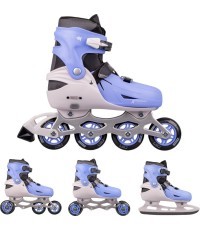 Reguliuojami 4-in-1 riedučiai inSPORTline Foursimo
