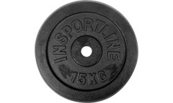 Ketaus svorio diskas inSPORTline CastCzech 15 kg 30 mm