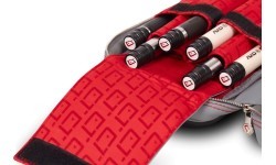 Мягкий чехол для бильярдных киёв Cuetec Pro Line, Speed Gray, 4x8, 85 см