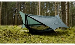Turistinė kempingo hamakas (viskas viename)