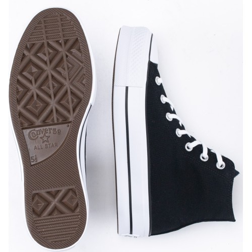 Converse Ctas Lift Hi Black женская обувь 560845C