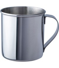 Stainless Steel Mug BasicNature, Polished, 0.2L