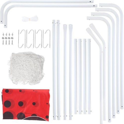 BR240P 2in1 SOCCER GOAL WITH NET AND TARGET PANEL NILS