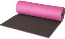 Dvisluoksnis kilimėlis Yate, 10 mm – rožinis/antracito