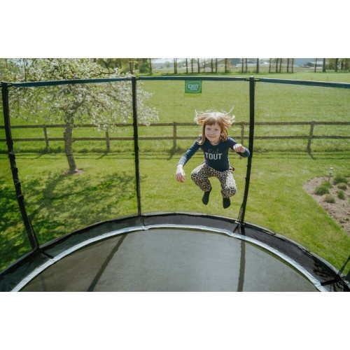 EXIT Allure Premium trampoline ø366cm - green