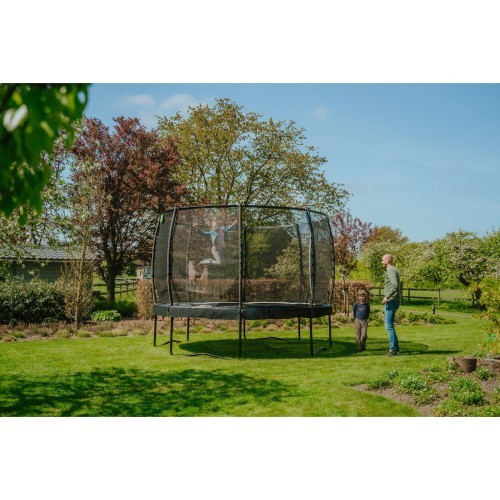 EXIT Allure Premium trampoline ø366cm - green