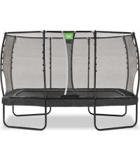 Батут EXIT Allure Premium 214x366 см, чёрный