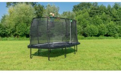 Батут EXIT Allure Premium 214x366 см, чёрный