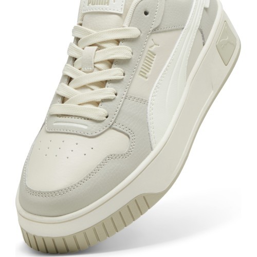Puma Carina Street Animal Fever Women's Sneakers Beige Gray 398921 01