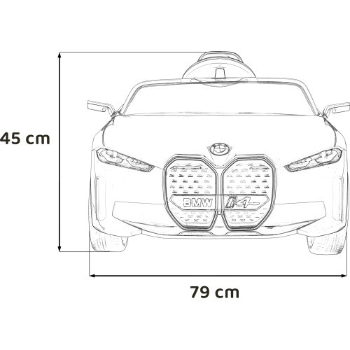 Elektromobilis BMW i4 Gold