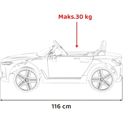 Elektromobilis BMW i4 Gold