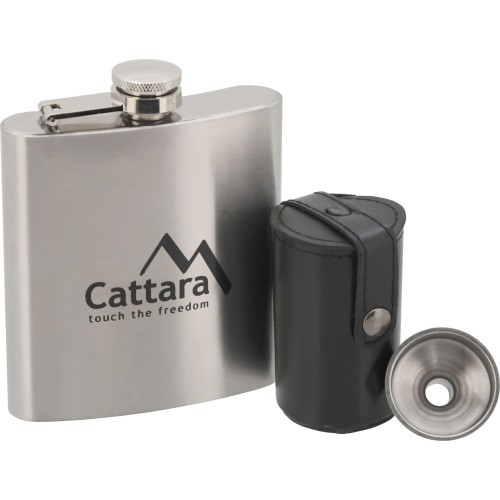 Фляга с 4 стопками Cattara 175 мл