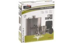 Фляга с 4 стопками Cattara 175 мл