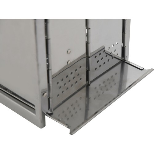 Sulankstomas malkinis grilis CUBE