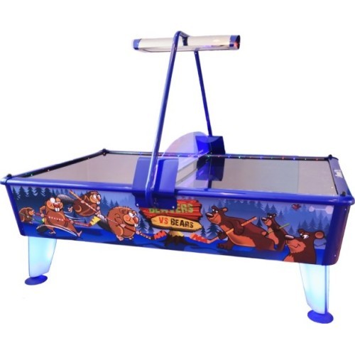 Air Hockey, Beavers vs Bears, 238x183 cm, for commercial use, Coin Validator not included