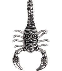 Steel Pendant W-TEC Scorpione