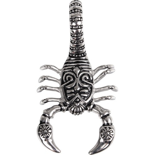 Steel Pendant W-TEC Scorpione